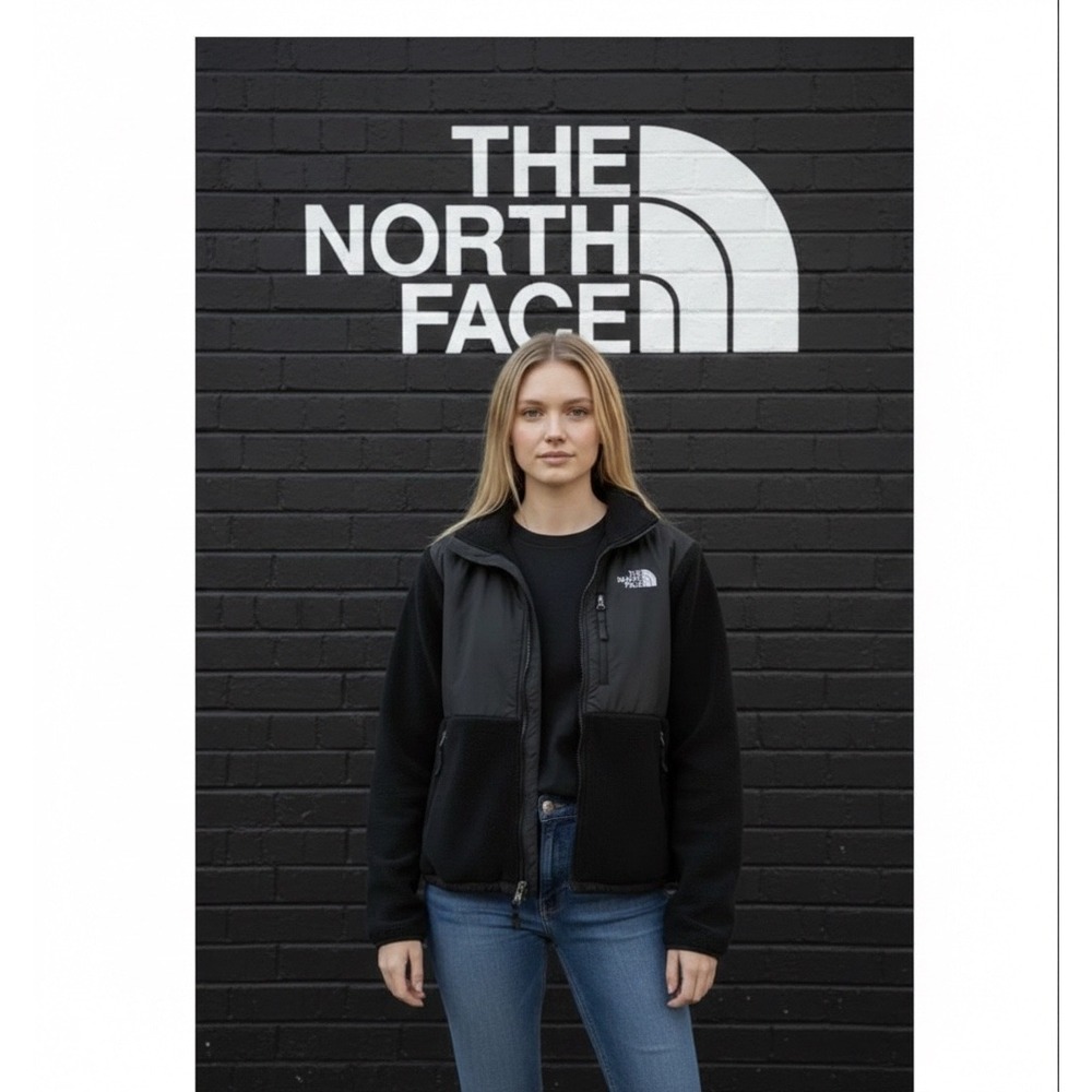 The North Face ❄️Denali Polartec Color Block Fleece Full Zip Jacket‎ Gorpcore S